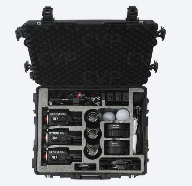 Aputure Storm 80c 3 Head Kit